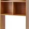 Yak about It® Extra Depth Cube Dorm Desk Bookshelf - Beech - Image 2