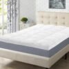 Superior Mattress Topper, Down Alternative, 2 Inch Deep Sized Bed Pillow Top, Comfort Pad, Fluffy Mattress-Topper Protector, Plush Cooling Extra Soft, Hotel Quality, All-Season, Twin XL, White - Image 10