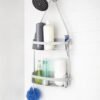 Umbra Flex Hanging Shower Caddy, Bathtub Shelf and Bathroom Organizer, White - Image 5