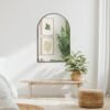 Americanflat 20x30 Framed Black Arched Mirror - Arched Wall Mirror for Bedroom, Entryway Hall, Living Room, and Black Mirror for Bathroom - Curved Arch Mirror for Room Décor - Image 7