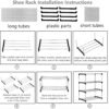 Stackable Small Shoe Rack, Entryway, Hallway and Closet Space Saving Storage and Organization (10-Tier, Black) - Image 7
