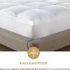 Superior Mattress Topper, Down Alternative, 2 Inch Deep Sized Bed Pillow Top, Comfort Pad, Fluffy Mattress-Topper Protector, Plush Cooling Extra Soft, Hotel Quality, All-Season, Twin XL, White - Image 6