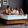 BedsPick 3 Inch Twin XL Memory Foam Mattress Topper,Memory Foam Dorm XLong Single Mattress Pad Twin Extra Long Gel Infused Mattress Topper for College Dorm - Image 8