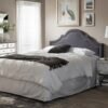 Baxton Studio Rita Headboard, Full, Dark Grey - Image 5