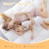 WhatsBedding 3 Inch Memory Foam Mattress Topper Twin Size, 1600 GSM Shredded Memory Foam Filled Pillow Top, Fluffy & Soft Bed Topper, 4 Anchor Elastic Bands, Anti-Slip Bottom, 39x75 - Image 6