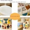 Baby Laundry Hamper,kids laundry Basket,Waterproof Storage Bin for Bedroom,Clothes Organizer Basket,Toys Box,Room Decor Size:12" L X 12" W X 16" H - Image 6
