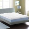 Superior Mattress Topper, Down Alternative, 2 Inch Deep Sized Bed Pillow Top, Comfort Pad, Fluffy Mattress-Topper Protector, Plush Cooling Extra Soft, Hotel Quality, All-Season, Twin XL, White - Image 2