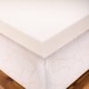 AmericanMade Twin XL Size 3 Inch Thick, Firm Conventional Polyurethane Foam Mattress Pad Bed Topper Made in The USA - Image 2