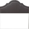 Baxton Studio Rita Headboard, Full, Dark Grey - Image 2