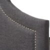 Baxton Studio Rita Headboard, Full, Dark Grey - Image 4