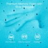 2 Inch Mattress Topper, Airensky Gel Memory Foam Mattress Topper Queen Size, Cooling Gel Infused Foam Mattress Topper, Single Bed Topper, CertiPUR-US Certified 60” x 80” - Image 6