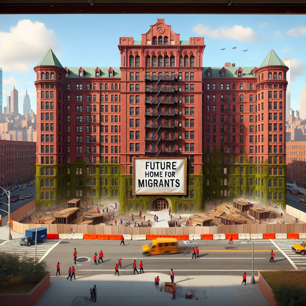 Old college dorm to be turned into migrant shelter in the Bronx - MSN