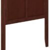 Twin Panel Headboard in Walnut - Image 2