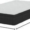 Twin XL Mattress, 10 Inch Hybrid Mattress, Gel Memory Foam and Pocket Spring Twin XL Bed Mattress in a Box, Medium Feel, Cooler Sleep & Pressure Relief, 39”*80”, 120 Nights Trial - Image 4