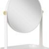 Zadro 7" Round Makeup Organizer with Mirror 5X/1X Magnifying Makeup Mirror for Makeup Vanity Mirror 6.75" Mirror Heads - Image 2