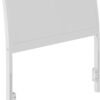 AFI Portland Twin Size Headboard with Attachable Charger in White - Image 5