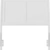 AFI Portland Twin Size Headboard with Attachable Charger in White - Image 6