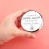 UJIMS Crime Lover Gifts Horror Killers TV Show Inspired Compact Makeup Mirror Horror Movie Fans Gift Crime Fandom Gift (CrimeLoverMakeupMirror) - Image 7