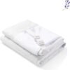 3 Inch Twin XL Mattress Topper Cover, Lavender Infused Bamboo Zippered Cover for Mattress Topper, Twin Extra Long Adjustable Straps, Removable and Washable - Image 2