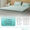 1.5-inch Mattress Topper - Twin XL Size Memory Foam Mattress Topper - Balanced Support Mattress Topper for Back Discomfort 80 x 38 x 1.5 inches - Image 4