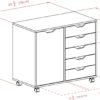 Winsome cabinets Wood Halifax Storage/Organization, Black - Image 4
