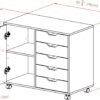 Winsome Wood Halifax Storage/Organization, White - Image 11
