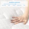 Twin XL Mattress, 10 Inch Hybrid Mattress, Gel Memory Foam and Pocket Spring Twin XL Bed Mattress in a Box, Medium Feel, Cooler Sleep & Pressure Relief, 39”*80”, 120 Nights Trial - Image 6