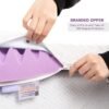 3 Inch Twin XL Mattress Topper Cover, Lavender Infused Bamboo Zippered Cover for Mattress Topper, Twin Extra Long Adjustable Straps, Removable and Washable - Image 4