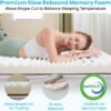 3 Inch Firm Twin XL Mattress Topper for College Dorm, Re:flip Memory Foam Bed Topper with Soft & Firm Options for Pain Relief, Mattress Topper with 2-Sided Cover, CertiPUR Certified, Dorm Bed - Image 6