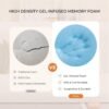 Sweetnight 4 Inch Twin Mattress Topper, High Density Memory Foam Mattress Topper for Enhanced Support & Pressure Relief, Medium Firm Mattress Topper with Non-Slip Design - Image 7