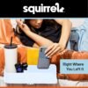 Squirrel-Bedside Perch for College Dorm Room Lofted Bed, Floating Organizer with USB-C & A Charging Ports, Small Spaces, Bed Side Caddy & Nightstand, Device & Bottle Holder, Dorm Essential, Robin Egg - Image 10