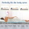 2 Inch Twin XL Memory Foam Mattress Topper, Charcoal Infused Mattresses Pad for College Dorm, Soft Extra Long Twin Bed Toppers, CertiPUR-US Certified - Image 3