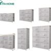 YITAHOME Dresser with 7 Drawers - Fabric Storage Tower, Organizer Unit for Living Room, Hallway - Sturdy Steel Frame, Wooden Top & Easy Pull Fabric Bins - Image 10