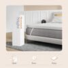 Sweetnight 3 Inch Mattress Topper Twin, Gel Mattress Topper for Cooling Sleep & Pressure Relieving, Foam Mattress Topper with Breathable Knitted Cover, CertiPUR-US Certified, Plush, Twin Size - Image 8
