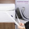3 Inch Twin XL Mattress Topper Cover, Lavender Infused Bamboo Zippered Cover for Mattress Topper, Twin Extra Long Adjustable Straps, Removable and Washable - Image 5