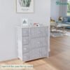 YITAHOME Dresser with 7 Drawers - Fabric Storage Tower, Organizer Unit for Living Room, Hallway - Sturdy Steel Frame, Wooden Top & Easy Pull Fabric Bins - Image 3
