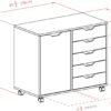 Winsome Wood Halifax Storage/Organization, White - Image 3