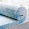 BedStory 4 Inch Memory Foam Mattress Topper Twin Size, Gel Infused Swirl Memory Foam Bed Topper for Back Pain Relief, Cooling Mattress Pad Ergonomic Design Skin-Friendly, CertiPUR-US Certified - Image 8