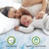BedStory 4 Inch Memory Foam Mattress Topper Twin Size, Gel Infused Swirl Memory Foam Bed Topper for Back Pain Relief, Cooling Mattress Pad Ergonomic Design Skin-Friendly, CertiPUR-US Certified - Image 4