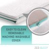 1.5-inch Mattress Topper - Twin XL Size Memory Foam Mattress Topper - Balanced Support Mattress Topper for Back Discomfort 80 x 38 x 1.5 inches - Image 9