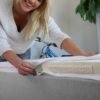100% Natural Latex Mattress Topper - Medium Firmness - 2 Inch - Twin XL Size - Cotton Cover Included. - Image 3