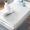 3 Inch Gel Memory Foam Mattress Topper Twin, Medium Firm Foam Mattress Topper, Plush Foam Bed Topper for Pressure Relief, Removable Cover, CertiPUR-US Certified - Image 2