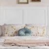 AFI Portland Twin Size Headboard with Attachable Charger in White - Image 4
