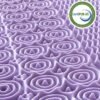 4 Inch 7-Zone Twin Mattress Topper, Egg Crate Foam Mattress Topper Twin Size for Back Pain, Lavender Cooling Gel Infused Mattress Pad, CertiPUR-US and Oeko-TEX Certification (38"×75") - Image 6