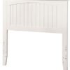Twin Panel Headboard in White - Image 2