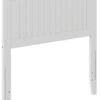 Twin Panel Headboard in White - Image 4