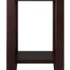 AFI, Mission, Solid Hardwood Side Table with USB Charger, 14 in, Set of 2, Black Espresso - Image 5