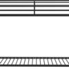 Twin Over Twin Metal Bunk Bed with Ladder/Slats Support/Safety Guardrail for Childs Adults Teens,Weight Capacity 400 lbs(Lower)/350 lbs(Upper),Black - Image 10