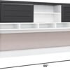 Ameriwood Home Pursuit Hutch, Gray - Image 4