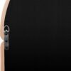 Arch Mirror Bathroom Vanity Wall Mirror with Wood Frame Pop Bagel Shaped Wall Mirror (Light Brown, 32"x24") - Image 6